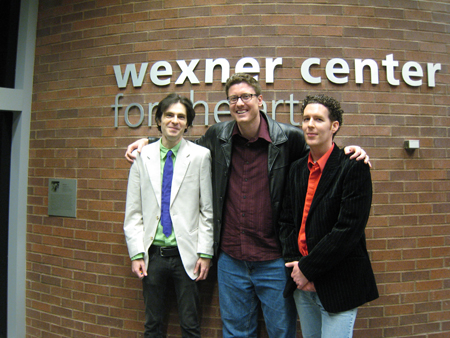 Jay, Shane, and Jeff at Wexner Center for the Arts screening