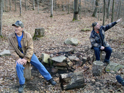 Dallas and Wayne researching